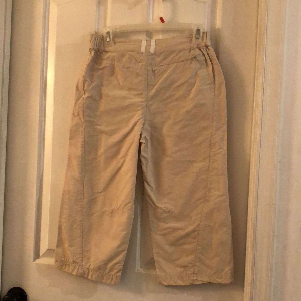 Athletic Work Tan Capris - Picture 2 of 4